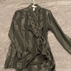 Victoria secret wrap blouse